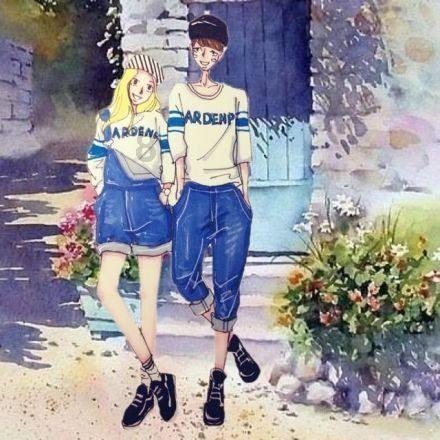 时尚的模特们